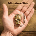 pure brass sun and moon mythological statue