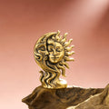 pure brass sun and moon mythological statue