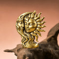 pure brass sun and moon mythological statue